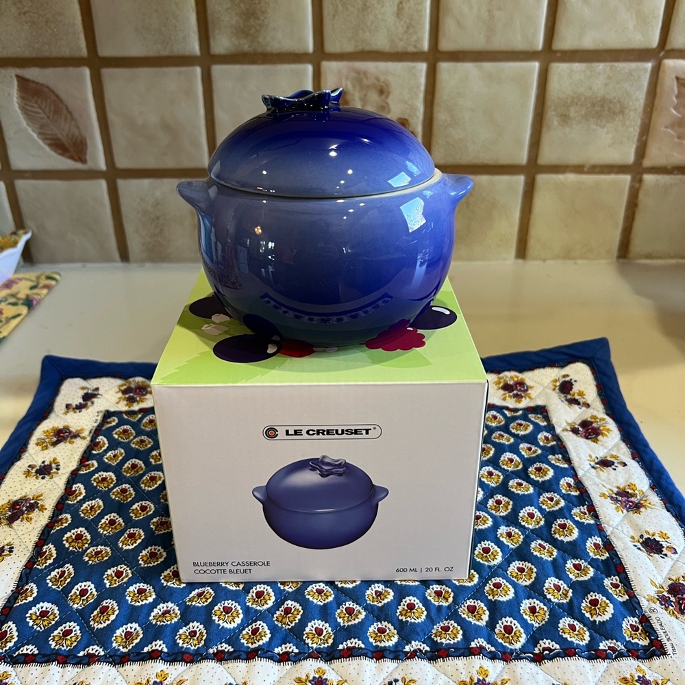 Le Creuset Blueberry 🫐 Cocette ~ Casserole ~ Limited Edition ~ RARE